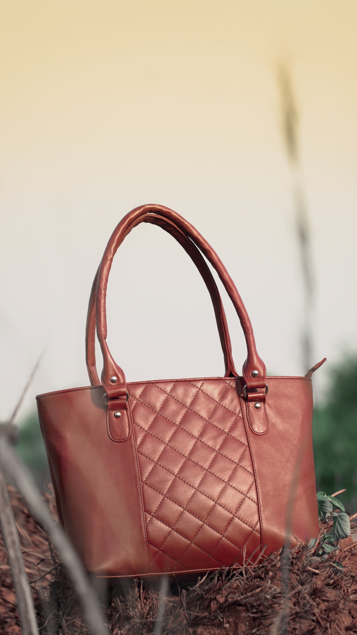 Stich design tote bag
