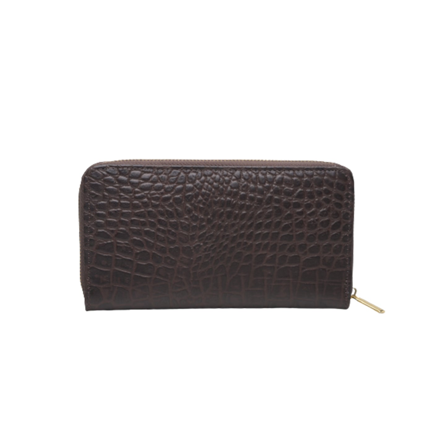 Hand made Leather clutches Croco fiinish Single Zipper