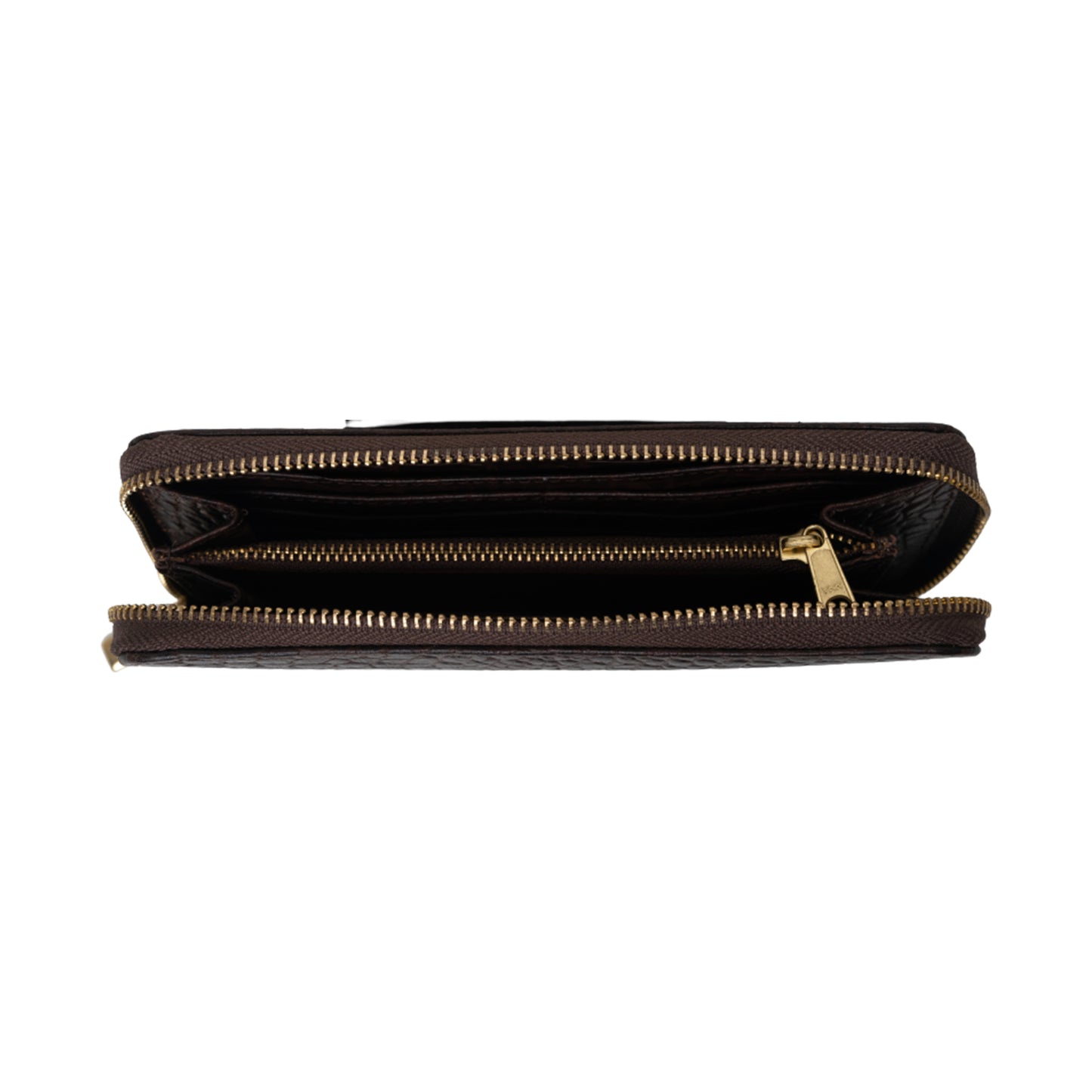 Hand made Leather clutches Croco fiinish Single Zipper