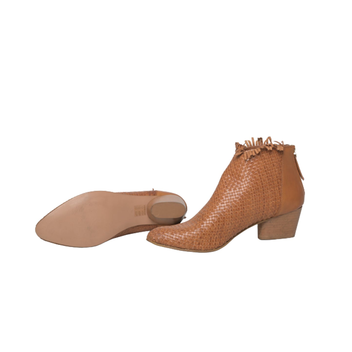 Hand Woven leather shoes