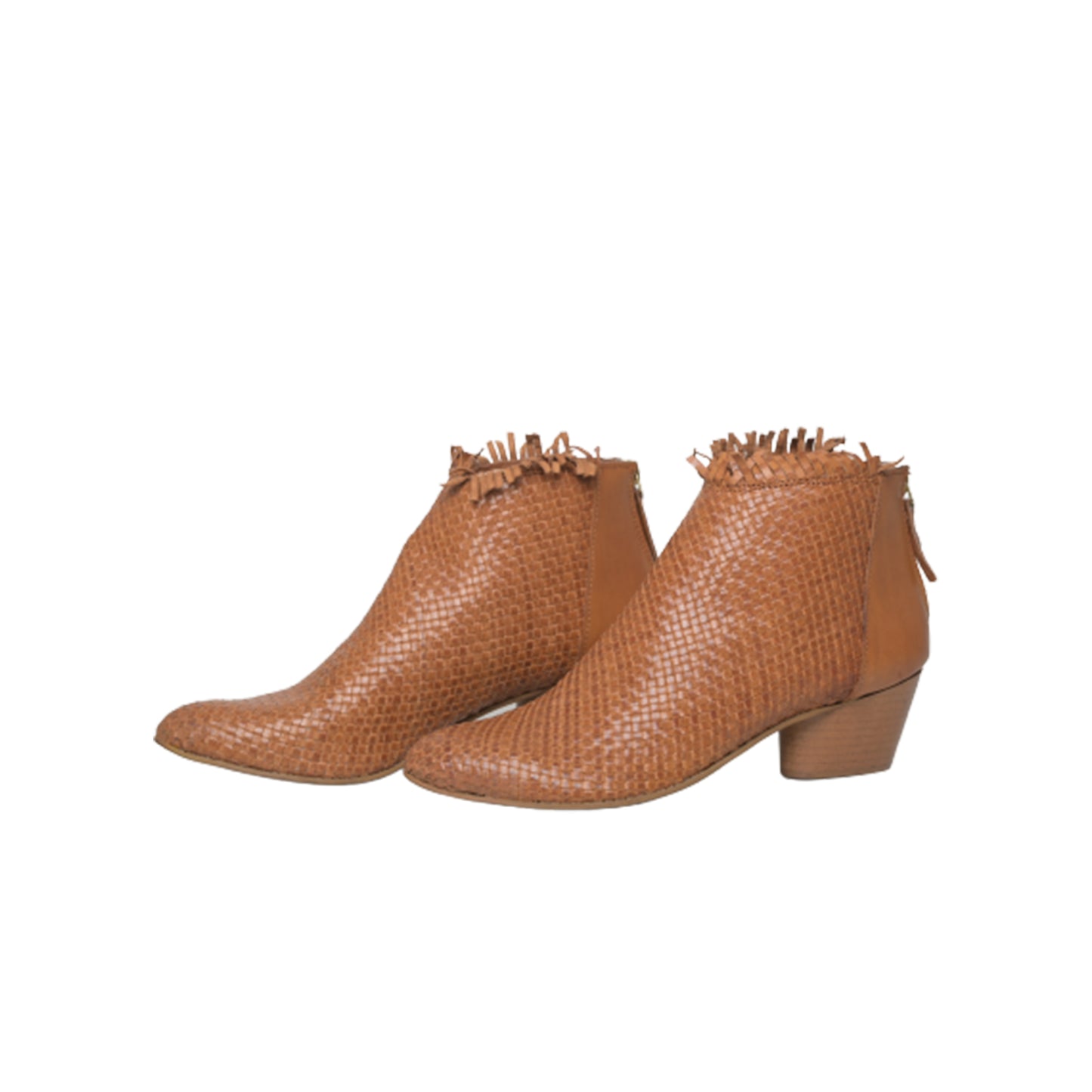 Hand Woven leather shoes