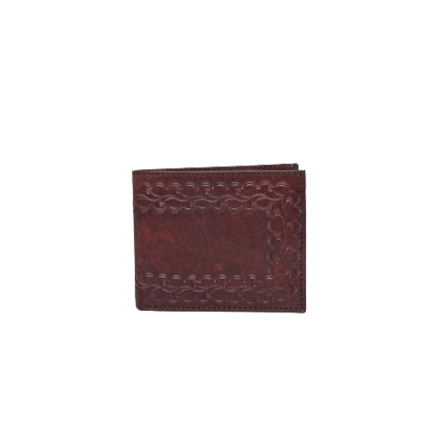 Hand made sleek leather plain wallet