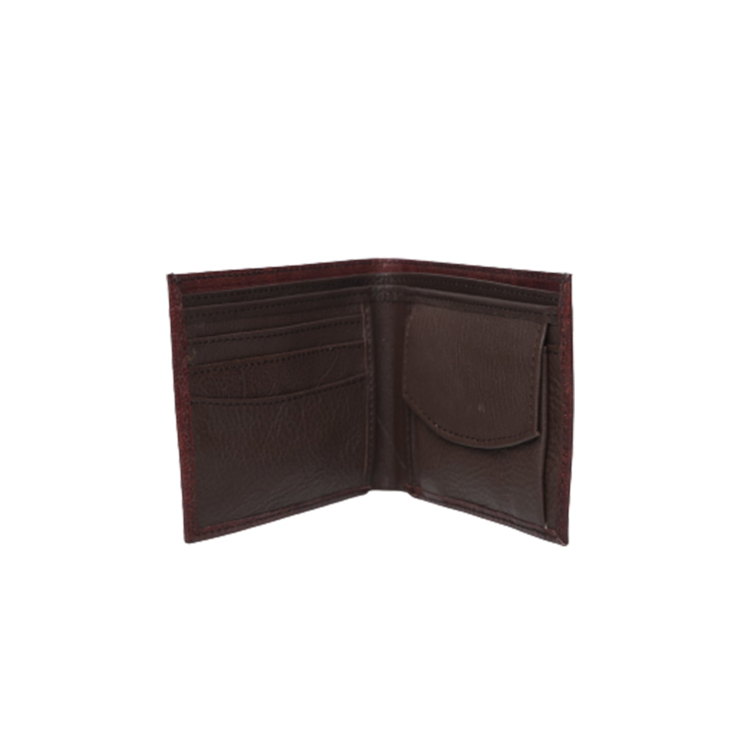 Hand made sleek leather plain wallet